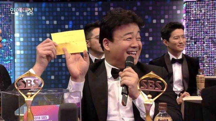 “백종원, ‘SBS 연예대상’ 수상 진작에 고사했다”