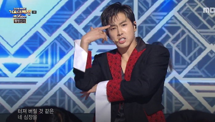 ‘열정 만수르’ 유노윤호 파워풀한 안무에 이마 정통으로 맞은 댄서