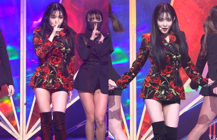 “1초도 눈을 뗄 수 없다” 춤선 미쳤다고 난리인 청하의 컴백 무대 직캠 영상