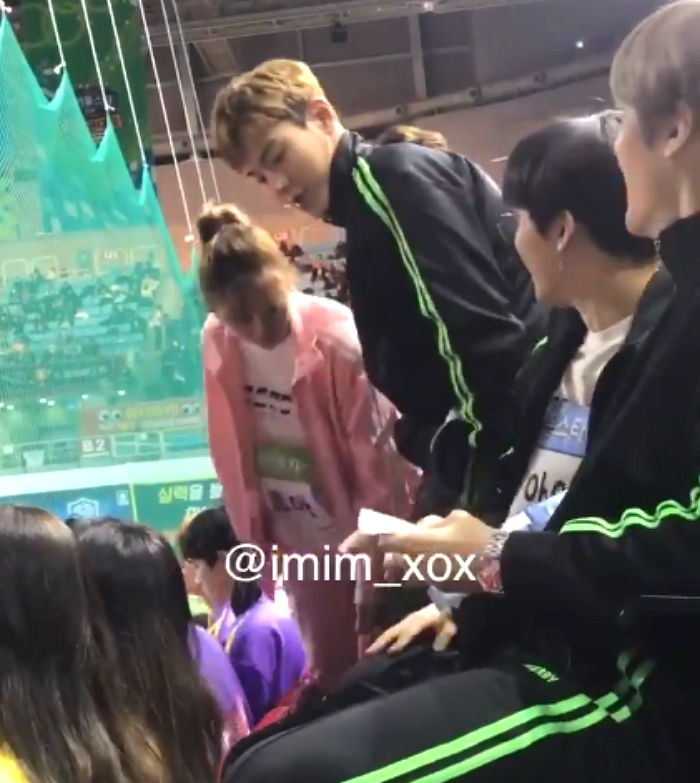 ‘아육대’서 걸그룹과 절대 닿지 않겠다는 의지(?) 보여준 아이돌