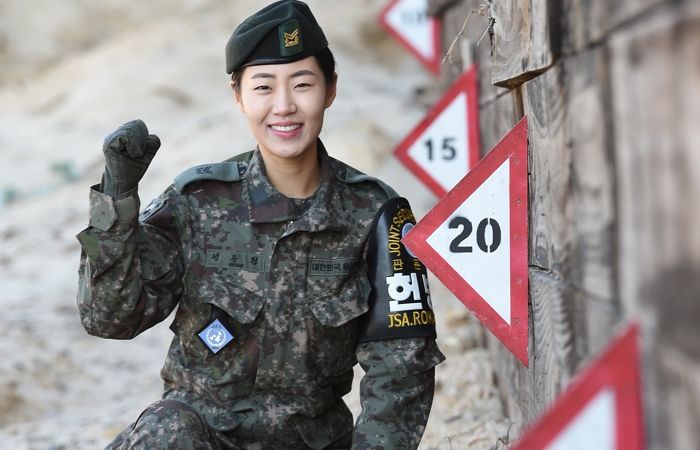 JSA 경비대대 창설 67년 만에 ‘최초’ 한국군 여군 대원이 탄생했다