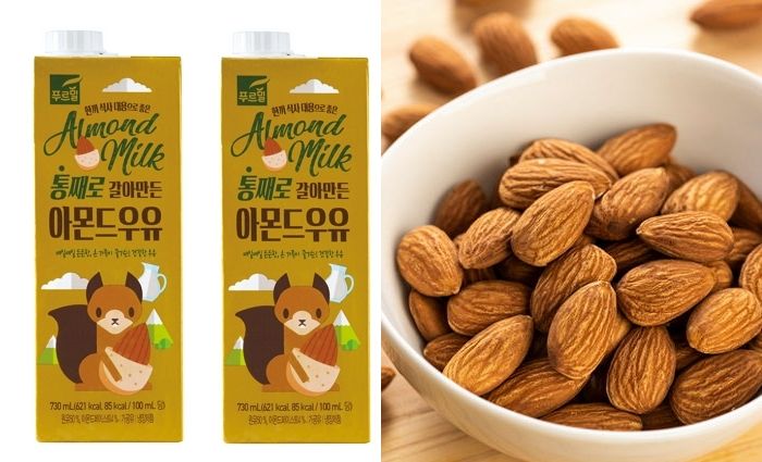 “한 끼 식사로 딱”…푸르밀, ‘통째로 갈아만든 아몬드우유’ 출시