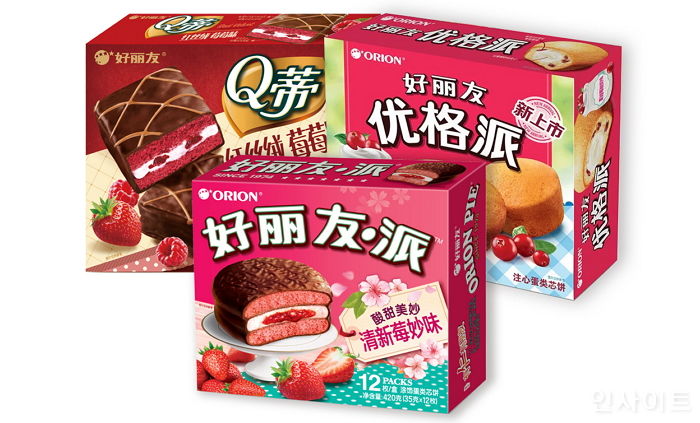 오리온, ‘중국 고객 추천지수’ 파이 부문서 5년 연속 ‘1위’ 달성