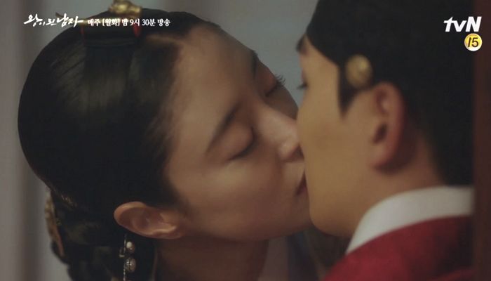 여진구에 거침없이 다가가 먼저 ‘키스’한 ‘왕이 된 남자’ 이세영