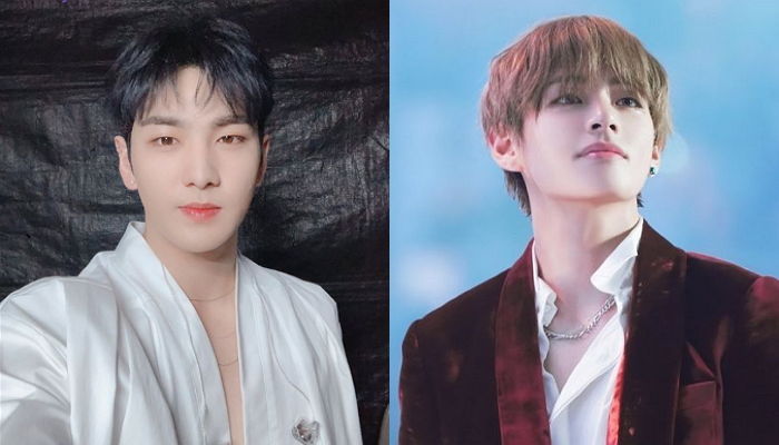 “천사 같았다”···시상식서 의자 직접 갖다준 ‘방탄’ 뷔에 감동한 아이돌