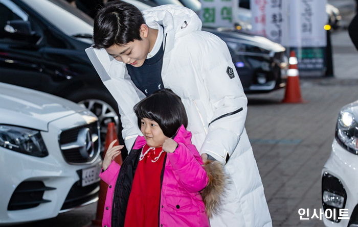 같은 드라마에 출연한 ‘친동생’ 예서 아역과 ‘SKY 캐슬’ 종방연 참석한 수한이