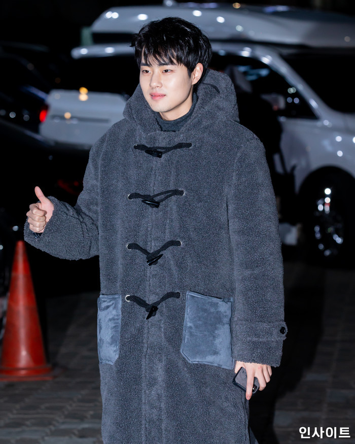 배우 조병규가 26일 오후 서울 논현동 한 음식점서 열린 JTBC 드라마 '스카이캐슬 (SKY 캐슬)' 종방연에 참석해 포즈를 취하고 있다. / 사진=고대현 기자 daehyun@