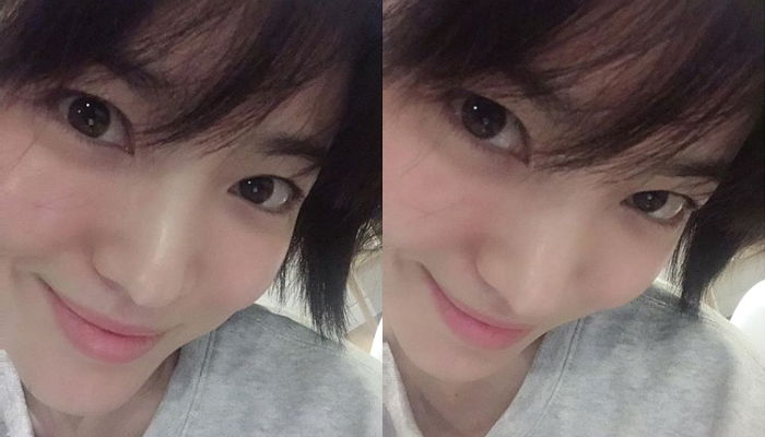 민낯으로 ‘얼빡샷’ 찍었는데도 잡티 하나 없는 송혜교의 미친 미모