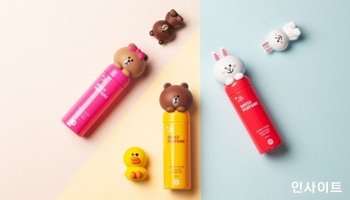 애경에스티, 귀여운데 향까지 좋은 ‘브라운‧코니’ 콜라보 향수 출시