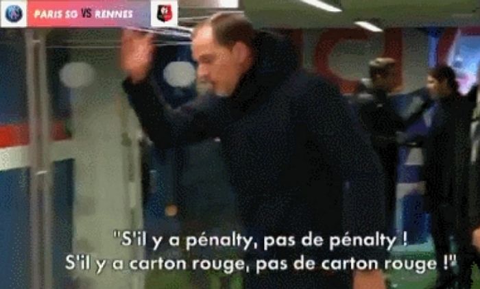발목 제대로 노린 ‘살인 태클’에도 심판이 경고만 주자 ‘딥빡’한 PSG 감독