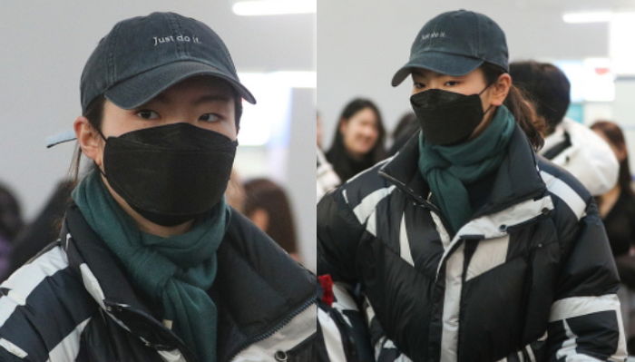 “용기 내줘 고맙다”···심석희 선수에 ‘초록색 머플러’ 선물한 김정숙 여사