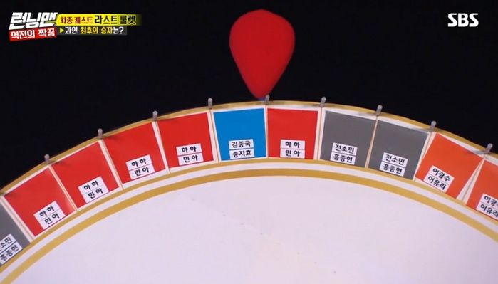 최종 우승한 기쁨에 ‘썸남’(?) 김종국 품에 쏙 안긴 송지효