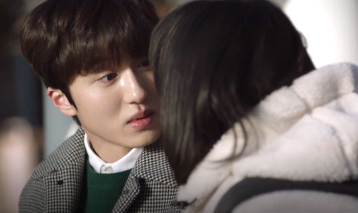 “보라 누나가 다 했다” 키스신 찍을 때 김보라가 리드했다며 수줍게 폭로한(?) 찬희