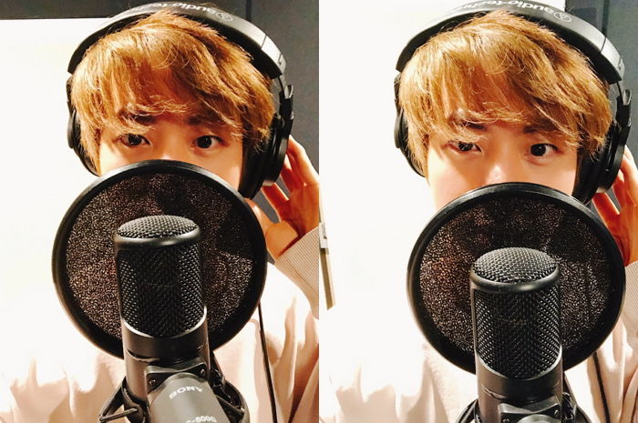 설 연휴에도 ‘녹음’하는 사진 올리며 ‘컴백’ 준비하는 방탄