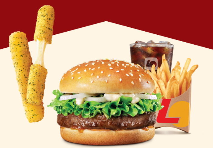 롯데리아 불고기버거 세트 먹으면 ‘짭짤+고소’ 치즈스틱 단돈 ‘100원’