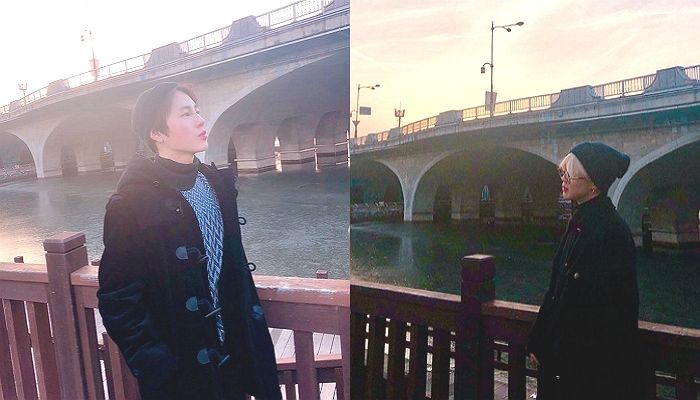 어제 자 대놓고 ‘럽스타그램’한 현실 친구 하성운X지민