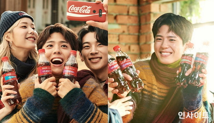 코카콜라, ‘국민남친’ 박보검의 매력 넘치는 광고 비하인드 컷 공개