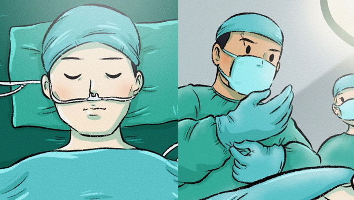 사람 죽이던 손으로 환자 살리는 ‘의사’가 된 남성의 인생 담은 일러스트