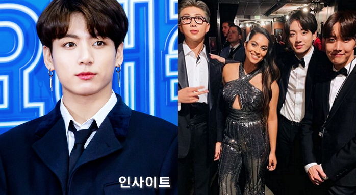 ‘그래미 어워드’서 미국 여배우들까지 홀딱 반하게 한 방탄 정국