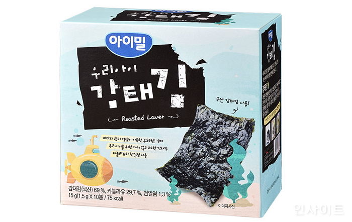 일동후디스, 국내 첫 어린이용 ‘아이밀 우리아이 감태김’ 출시