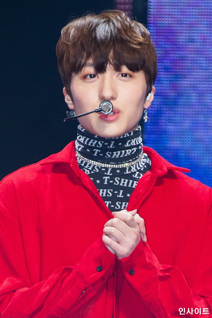 2월 20일 서울 송파구 올림픽공원 K-아트홀에서 열린 그룹 SF9의 여섯 번째 미니 앨범 'NARCISSUS' 발매 기념 쇼케이스 현장. / 사진=박찬하 기자 chanha@