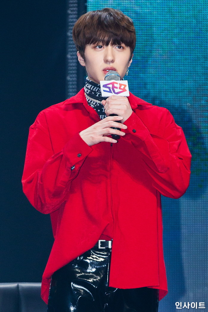 2월 20일 서울 송파구 올림픽공원 K-아트홀에서 열린 그룹 SF9의 여섯 번째 미니 앨범 'NARCISSUS' 발매 기념 쇼케이스 현장. / 사진=박찬하 기자 chanha@