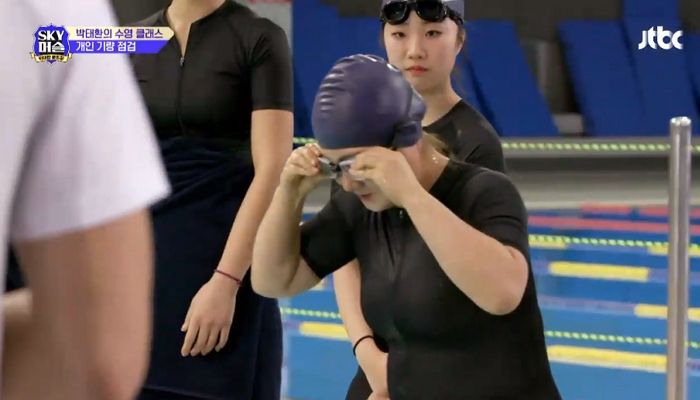 남다른 엉덩이 부력으로 박태환도 당황하게 한 ‘부레엉잠’ 박나래