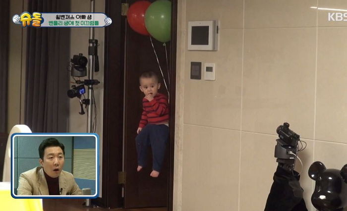 ‘풍선’ 달고 어리둥절한 표정으로 하늘 난(?) ‘세젤귀’ 벤틀리