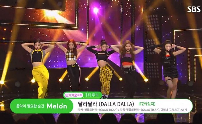 인기가요서도 1위 차지하며 ‘데뷔 12일’ 만에 3관왕 한 ITZY