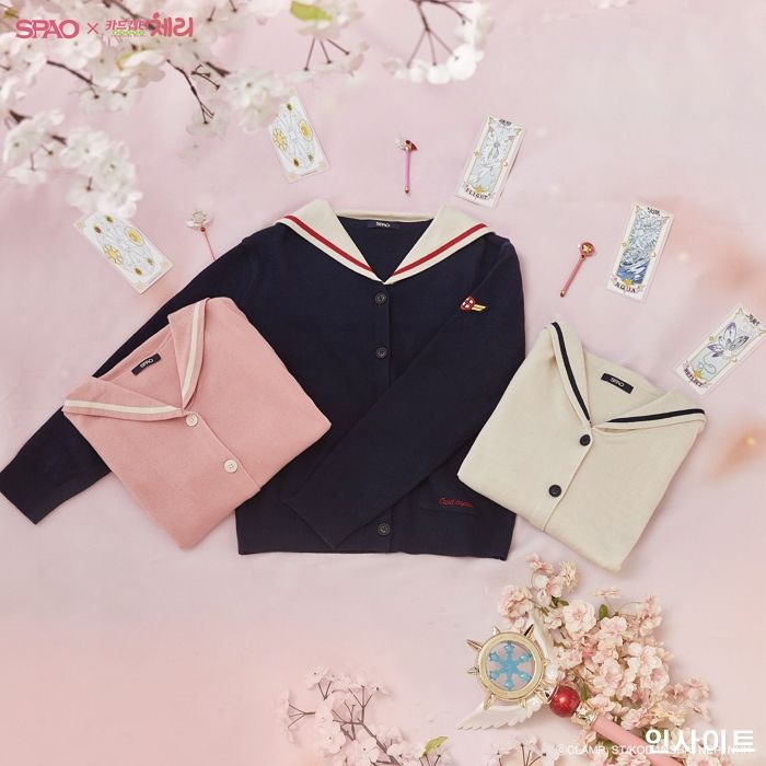 벚꽃놀이갈 때 입기 딱 좋은 ‘스파오X카드캡터체리’ 콜라보