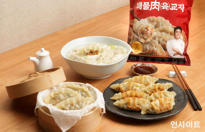 더본코리아, ‘백종원 식당’ 인기 메뉴 ‘해물육교자’ 가정간편식으로 출시