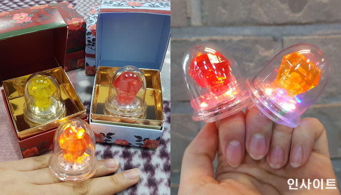 개강파티 때 착용하면 당장 '인싸 프린세스'되는 파리바게뜨 LED '반지사탕' - 인사이트