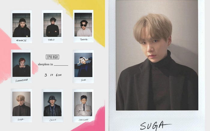 평소 존경하던 대선배 에픽하이 새 앨범 작업 참여한 ‘성덕’ 방탄 슈가