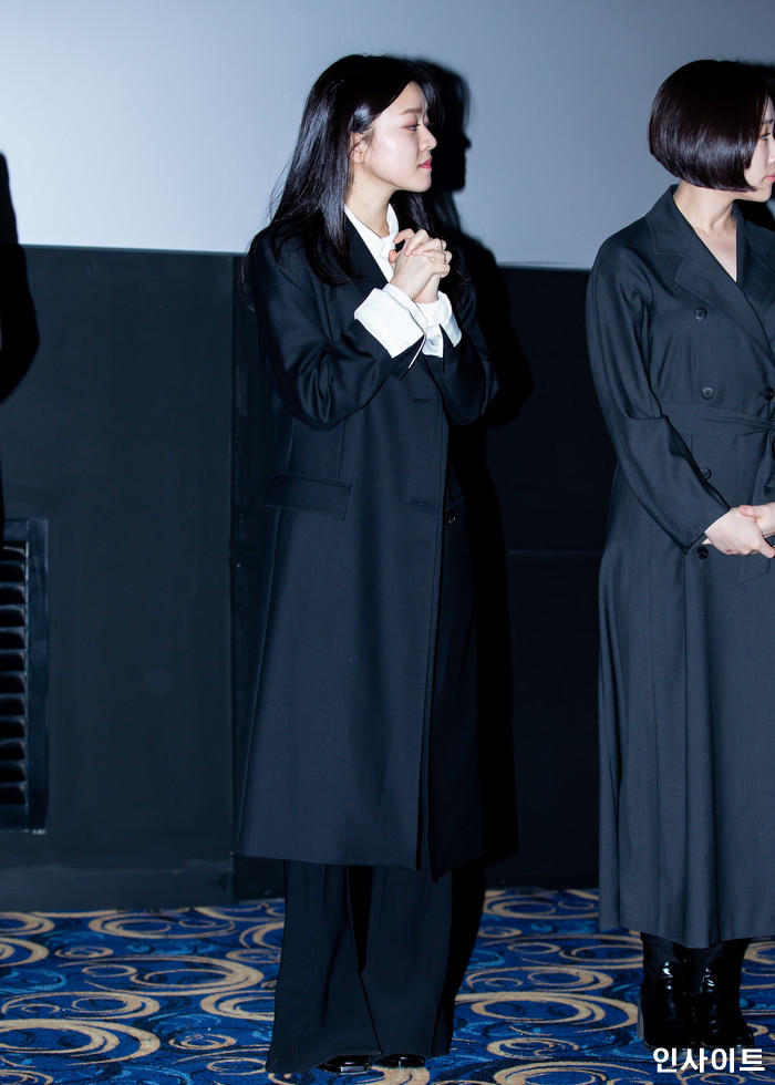 배우 고아성이 1일 오후 서울 롯데시네마 홍대점에서 열린 영화 '항거 : 유관순 이야기' 무대인사에 참석해 포즈를 취하고 있다. / 사진=고대현 기자 daehyun@