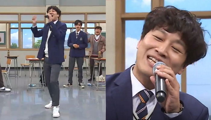교복 입고 18년 전 최애 히트곡 ‘I LOVE YOU’ 열창한 ‘인간 방부제’ 차태현