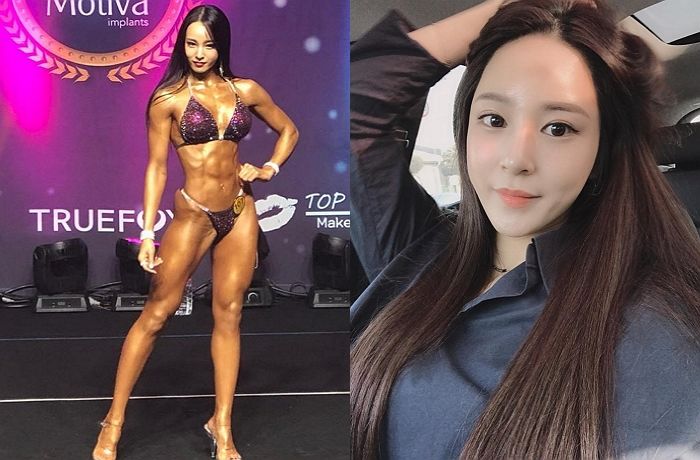 ‘王자 복근+애플힙’으로 완벽한 건강미 뽐내는 피트니스 모델 이송이