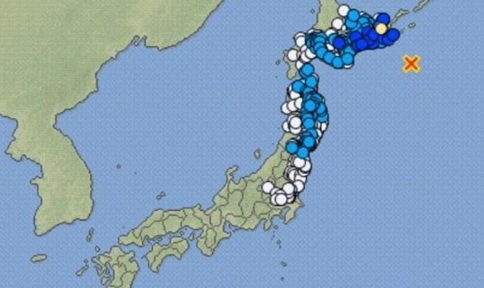 일본 홋카이도 앞바다서 규모 6.2 지진이 발생했다