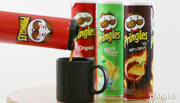 프링글스, ‘텀블러팩’ 한정판 출시한다…‘꿀조합 캠페인’ 일환