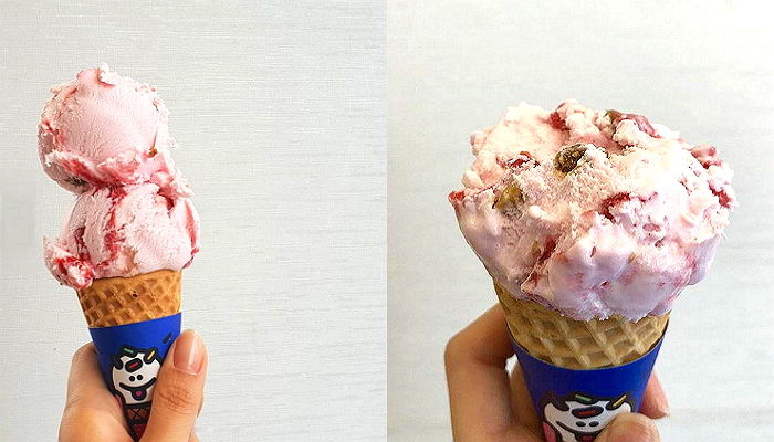 꾸덕한 치즈 아이스크림에 상큼한 라즈베리 톡톡 씹히는 ‘배라’ 3월 이달의 메뉴