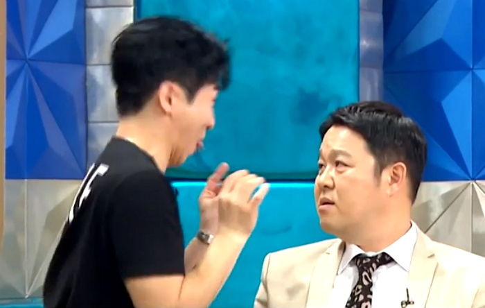 김구라 턱 치고 김종국 얼굴에 엉덩이 들이미는 ‘목숨 100개’ 유세윤