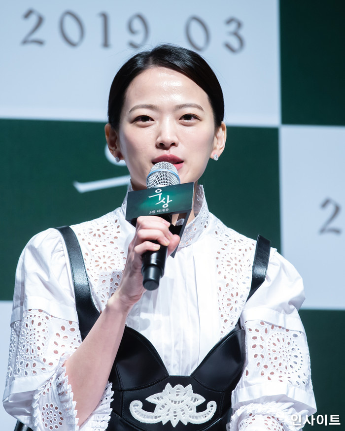 배우 천우희가 20일 오전 서울 압구정cgv서 열린 영화 '우상' 제작보고회에 참석해 포즈를 취하고 있다. / 사진=고대현 기자 daehyun@