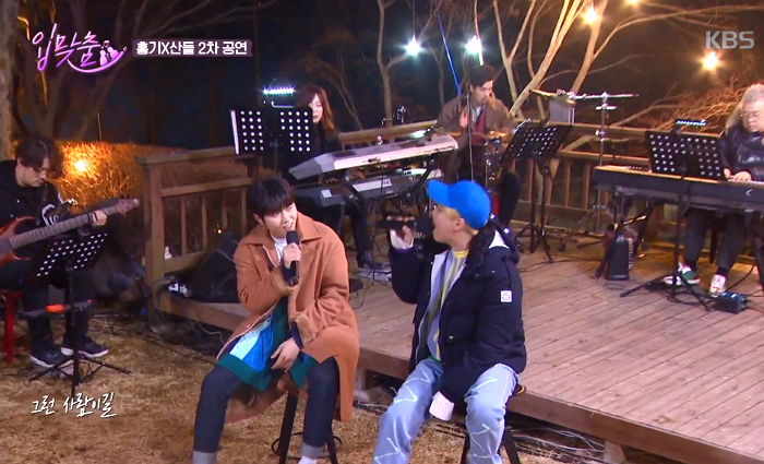 ‘기립박수’ 받을 정도로 미친 가창력 선보인 이홍기X산들 ‘흰수염고래’ 무대