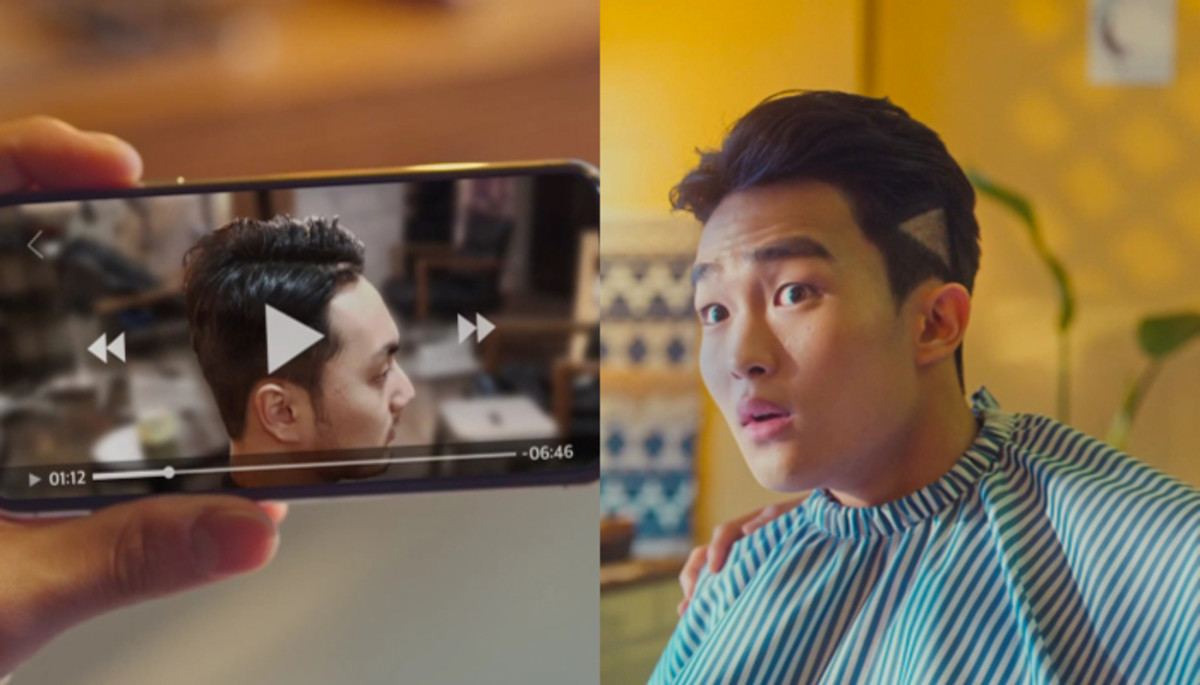 미용사만 믿었던 남자의 머리에 ‘삼각형’이 생긴 웃픈 이유(영상)