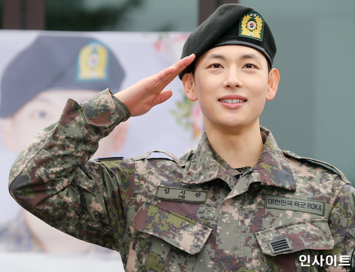 방금 막 늠름한 자태로 ‘만기 전역’한 임시완