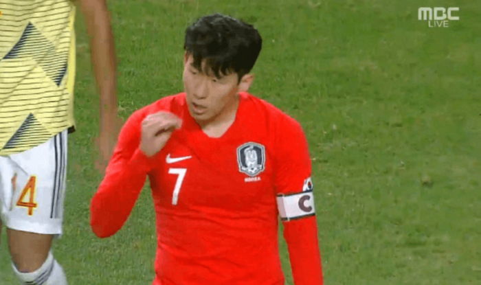 “더해봐 더해봐” 욕하는 콜롬비아 선수에 ‘사이다’ 손짓 날려준 손흥민