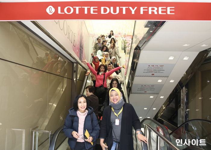 롯데면세점, 인도네시아 단체관광객 2,000여명 유치