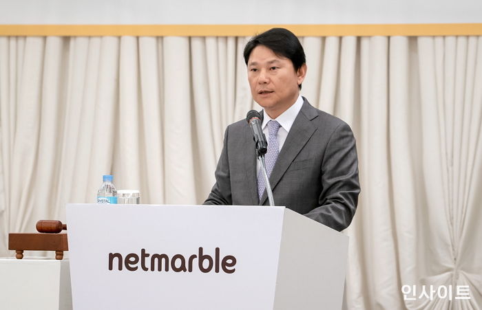 신작 게임 ‘BTS WORLD’ 출시 주총서 실적 자신감 보인 넷마블 권영식 대표