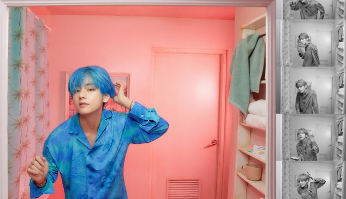 새 앨범 콘셉트 포토서 ‘청량+섹시’ 미모 포텐 터트린 방탄 뷔