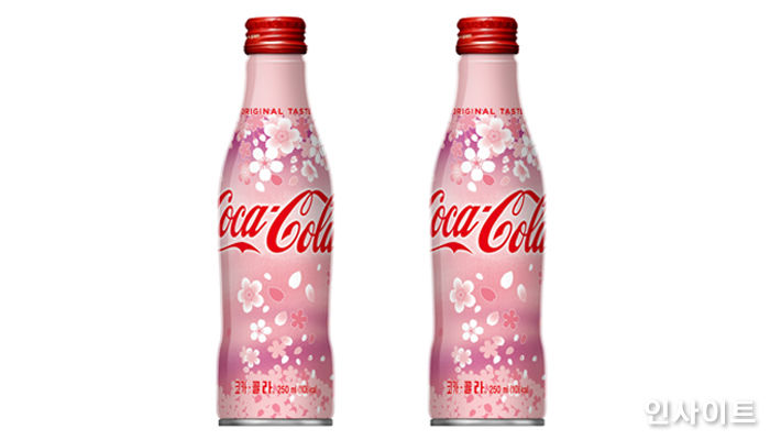 코카콜라, 화사한 봄 담은 ‘벚꽃 디자인 스페셜 에디션’ 한정판 출시