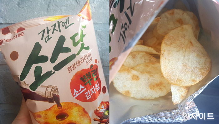 봉지 뜯자마자 알싸한 ‘청양고추’향 팡팡 터지는 오리온 ‘청양데리야끼맛’ 감자칩
